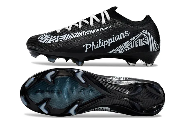 Nike Phantom GT Black White Low-Cut Sock-Fit Upper Firm-Ground Soccer Shoes 5