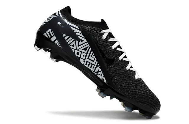 Nike Phantom GT Black White Low-Cut Sock-Fit Upper Firm-Ground Soccer Shoes 6