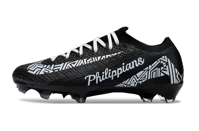 Nike Phantom GT Black White Low-Cut Sock-Fit Upper Firm-Ground Soccer Shoes 7