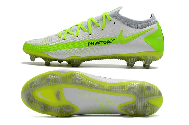 Nike Phantom GT Vermelho Azul Baixo Corte Tricô Superior Padrão Digital Pixelado Superfície Firme Sapatos de Futebol 17