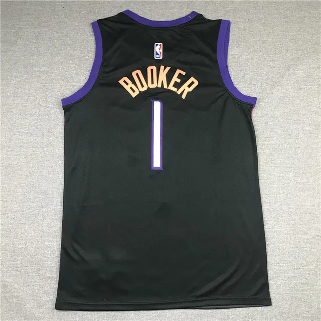Nike Phoenix Suns 'The Valley' Pixelated Gradient Black Jersey 2