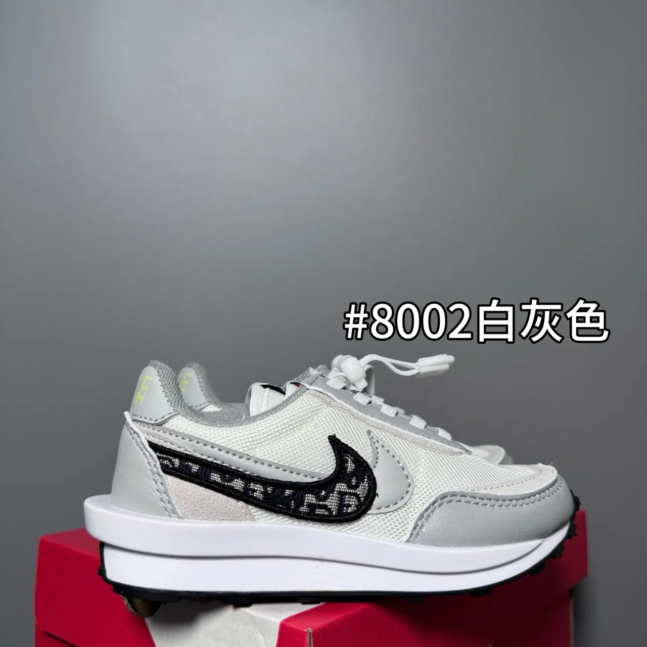 Nike Pink Purple Layered Mesh-Suede Upper Double-Stacked Midsole Lifestyle Sneakers 9