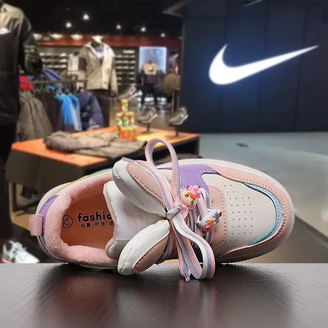Nike Pink Purple Low-Top Bunny-Ear Tongue Tabs Lifestyle Sneakers 10