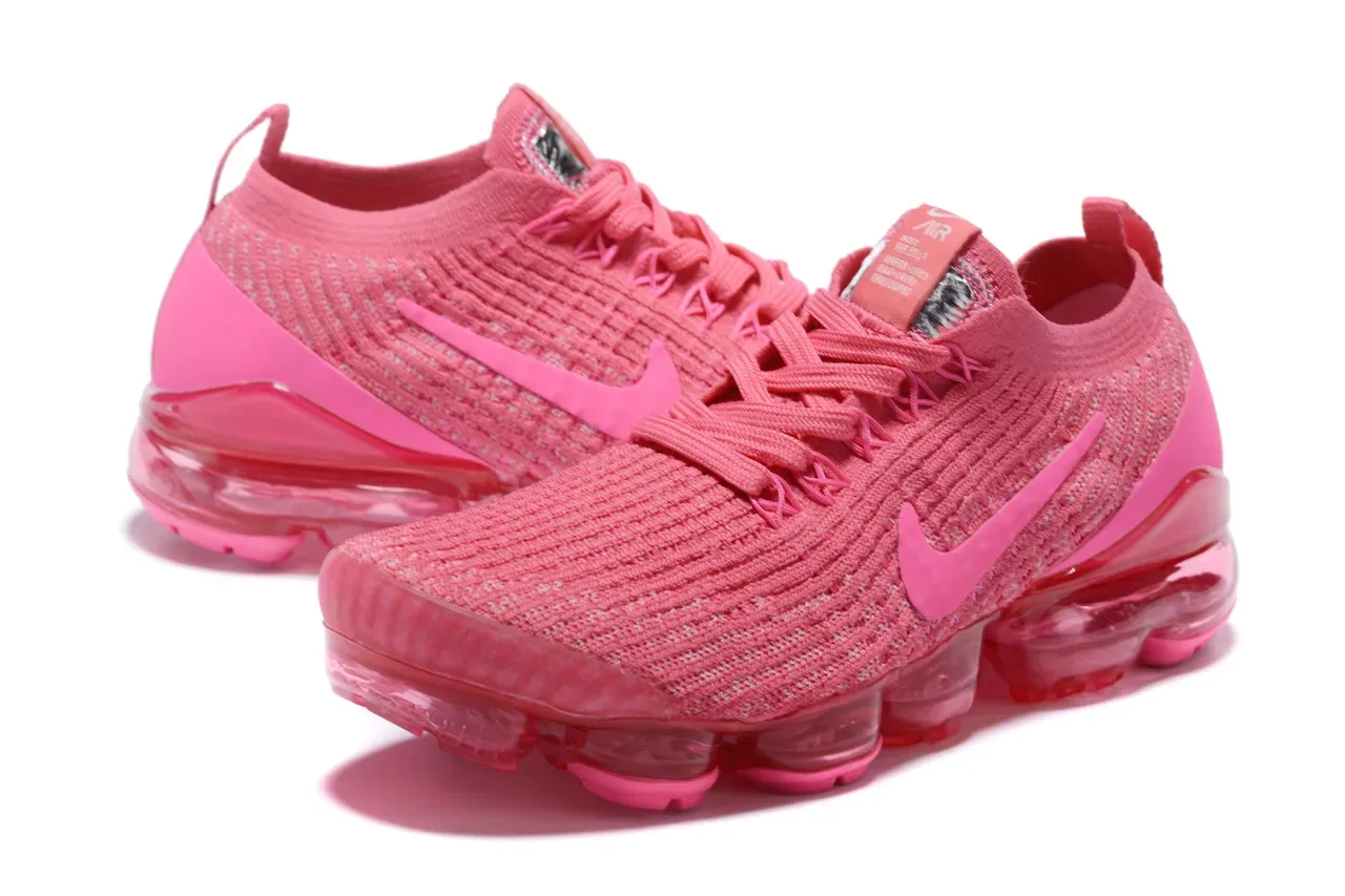 Nike Tênis de corrida Flyknit Transparente Rosa Full-Length Visible Air Unit 5