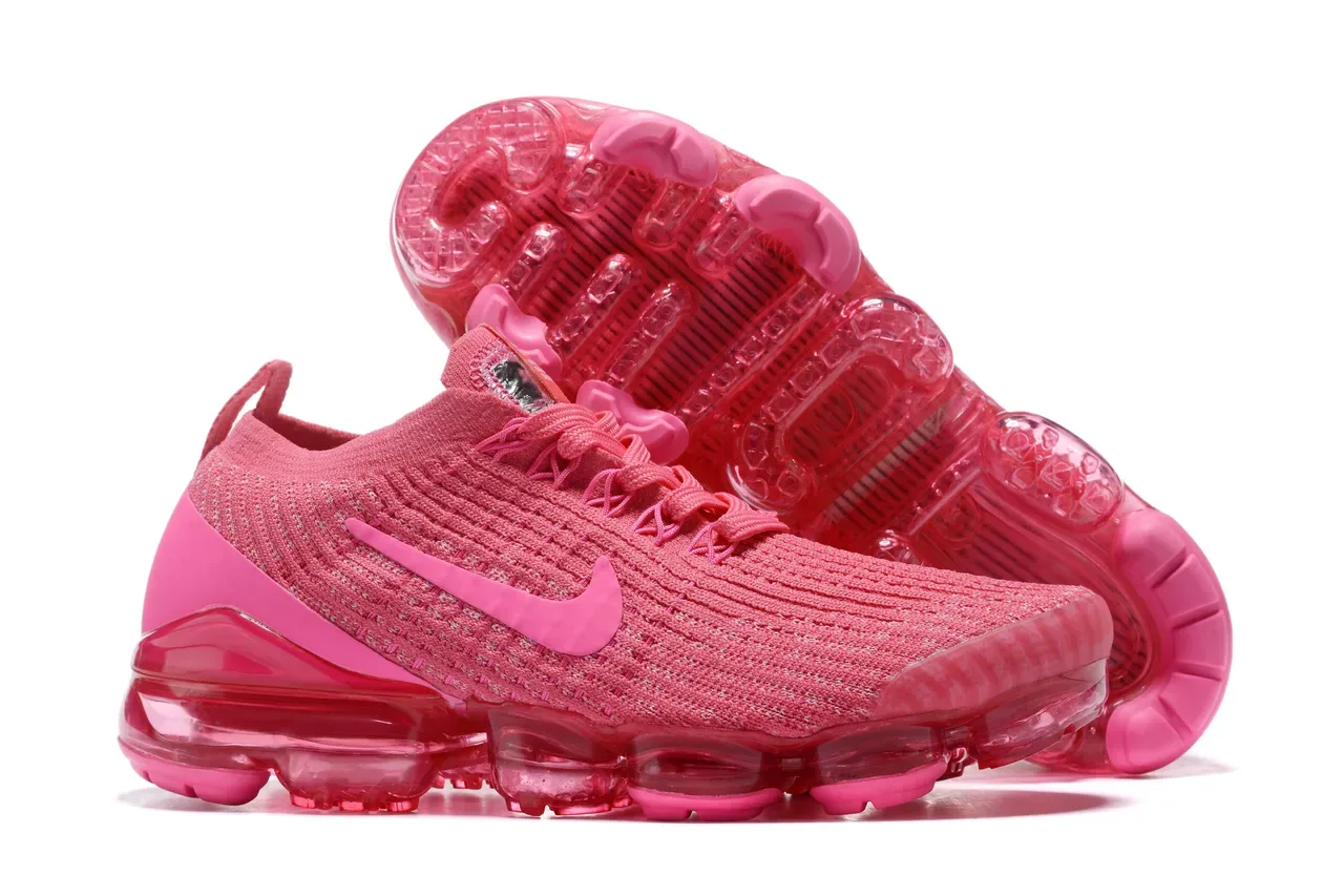 Nike Tênis de corrida Flyknit Transparente Rosa Full-Length Visible Air Unit 7