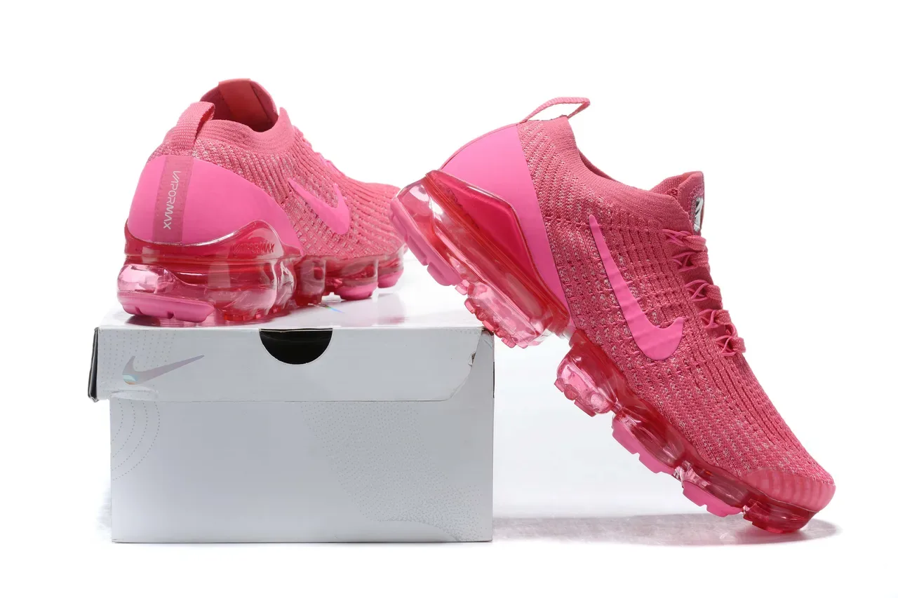 Nike Tênis de corrida Flyknit Transparente Rosa Full-Length Visible Air Unit 8