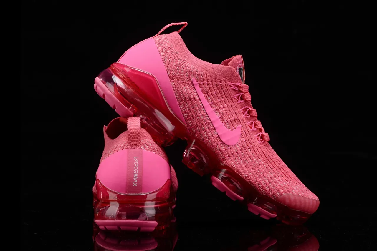 Nike Tênis de corrida Flyknit Transparente Rosa Full-Length Visible Air Unit 11