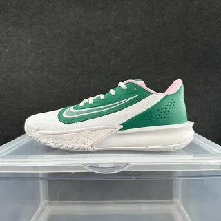 Nike Precision 7 Zapatos de Baloncesto Blanco Verde Rosa