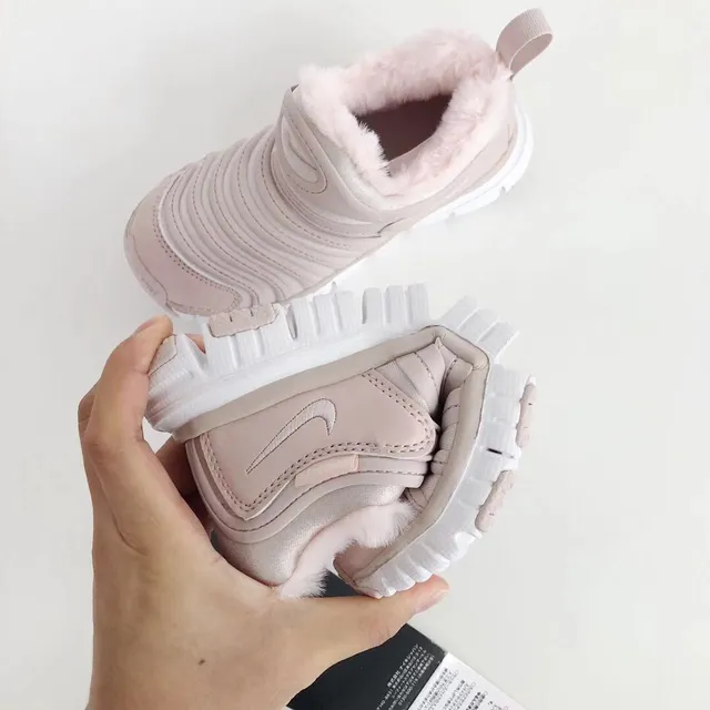 Nike Purple White Slip-On Ribbed Upper Lifestyle Sneakers 2