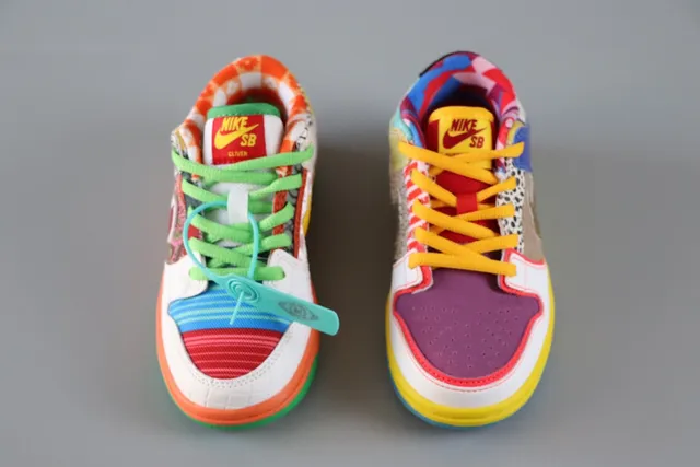 Nike SB Dunk Low Patchwork Multicolor Skateboard Shoes 5