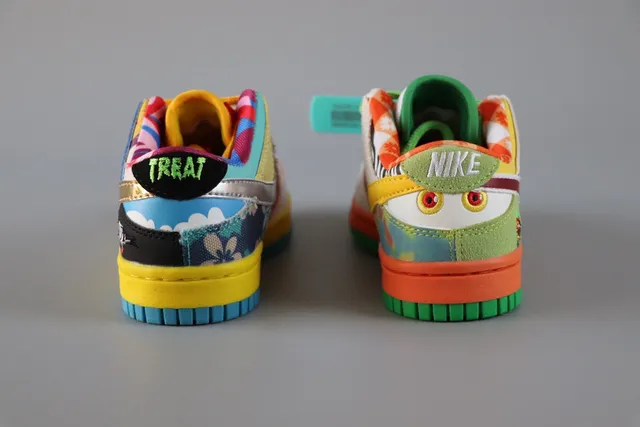 Nike SB Dunk Low Patchwork Multicolor Skateboard Shoes 6
