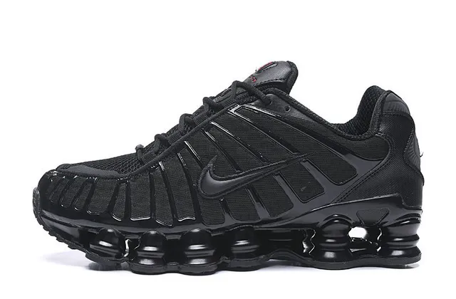 Nike Shox TL Metallic Silver Visible Shox Column Cushioning Running Shoes 5