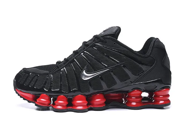 Nike Shox TL Metallic Silver Visible Shox Column Cushioning Running Shoes 11