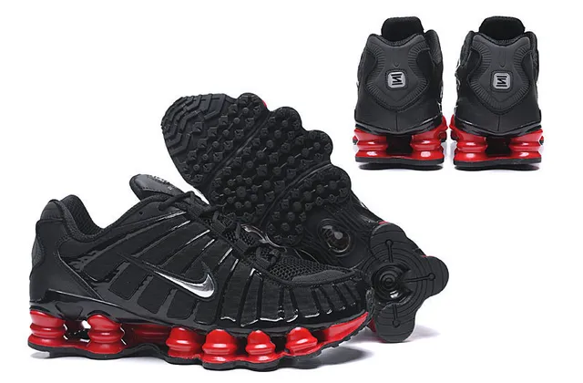 Nike Shox TL Metallic Silver Visible Shox Column Cushioning Running Shoes 12