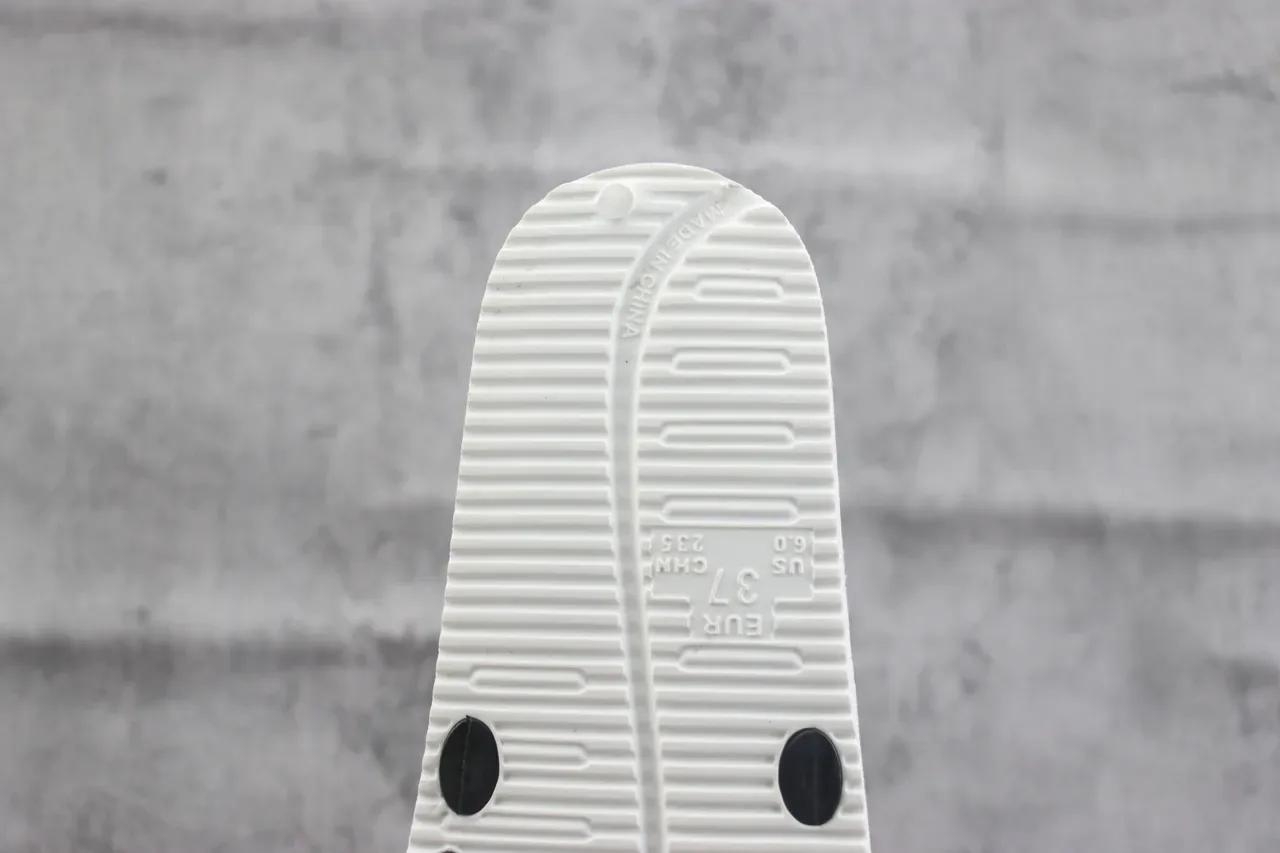 Nike Slide Black and White Strap Slipper 3