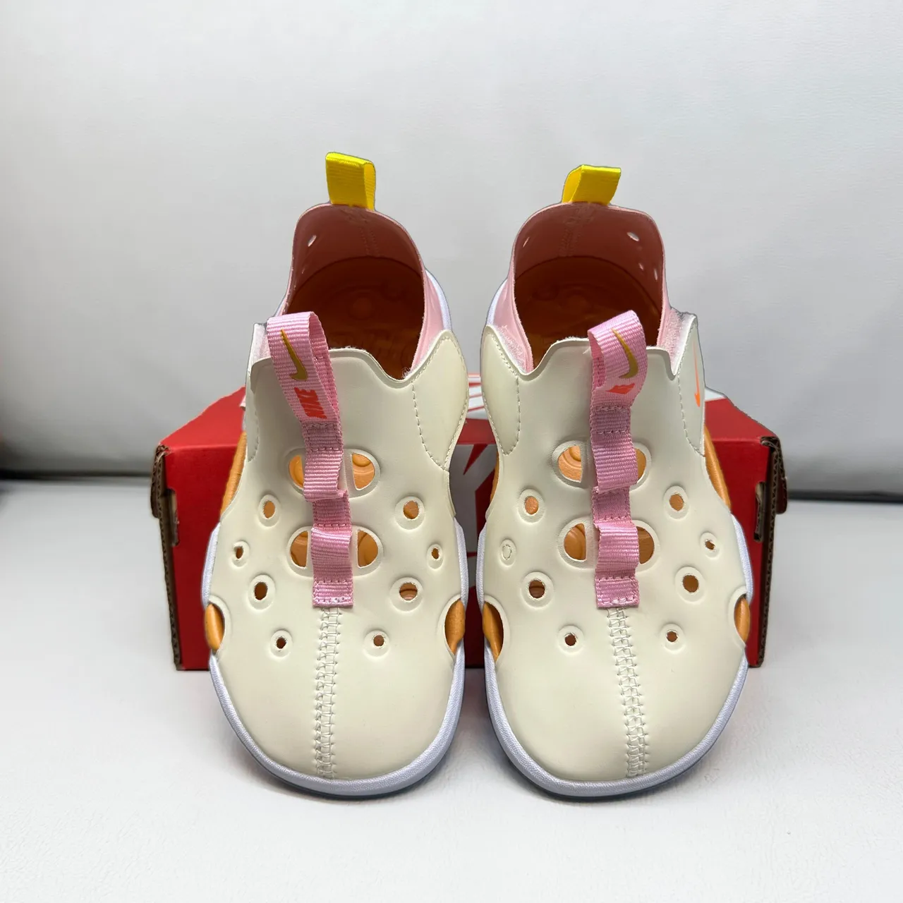 Nike Sunray Protect Sandales Enfants Rose Sangle Perforée Casual 10