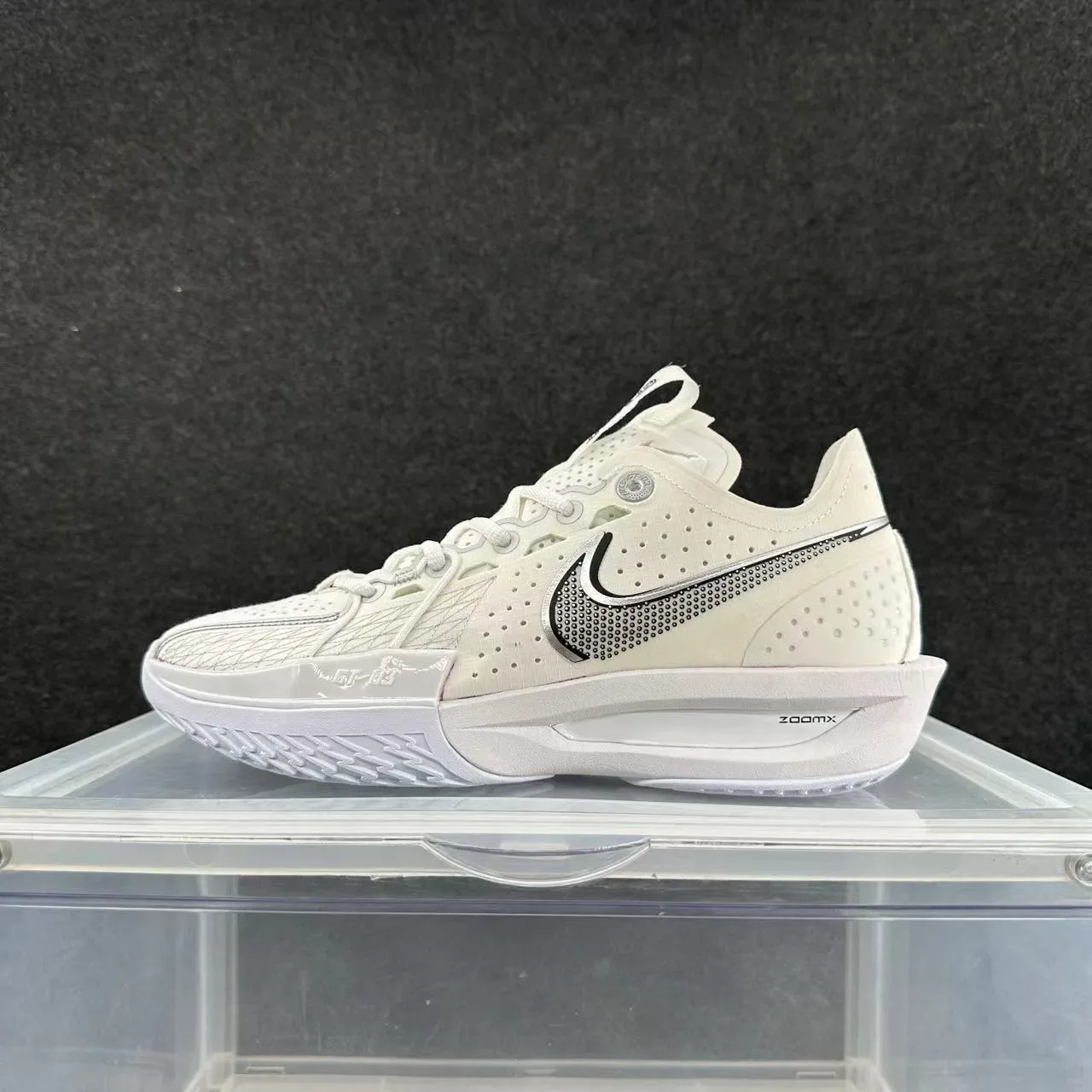Nike Vapor Cage 4 Silver White Lifestyle Sneakers 2