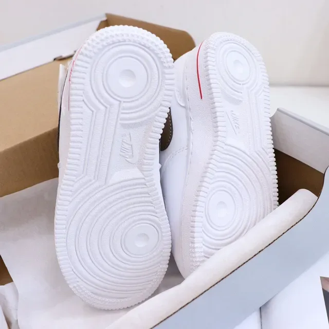 Nike White Black High-Top Padded Collar Lifestyle Sneakers 16