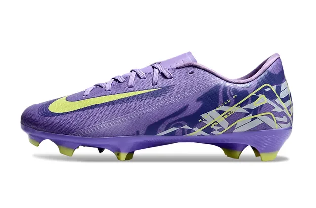 Nike White Blue Low-Cut Synthetic Upper Speckled Graphic Firm-Ground Soccer Shoes 8