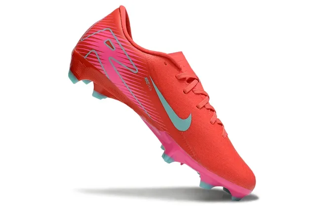 Nike White Blue Low-Cut Synthetic Upper Speckled Graphic Firm-Ground Soccer Shoes 16