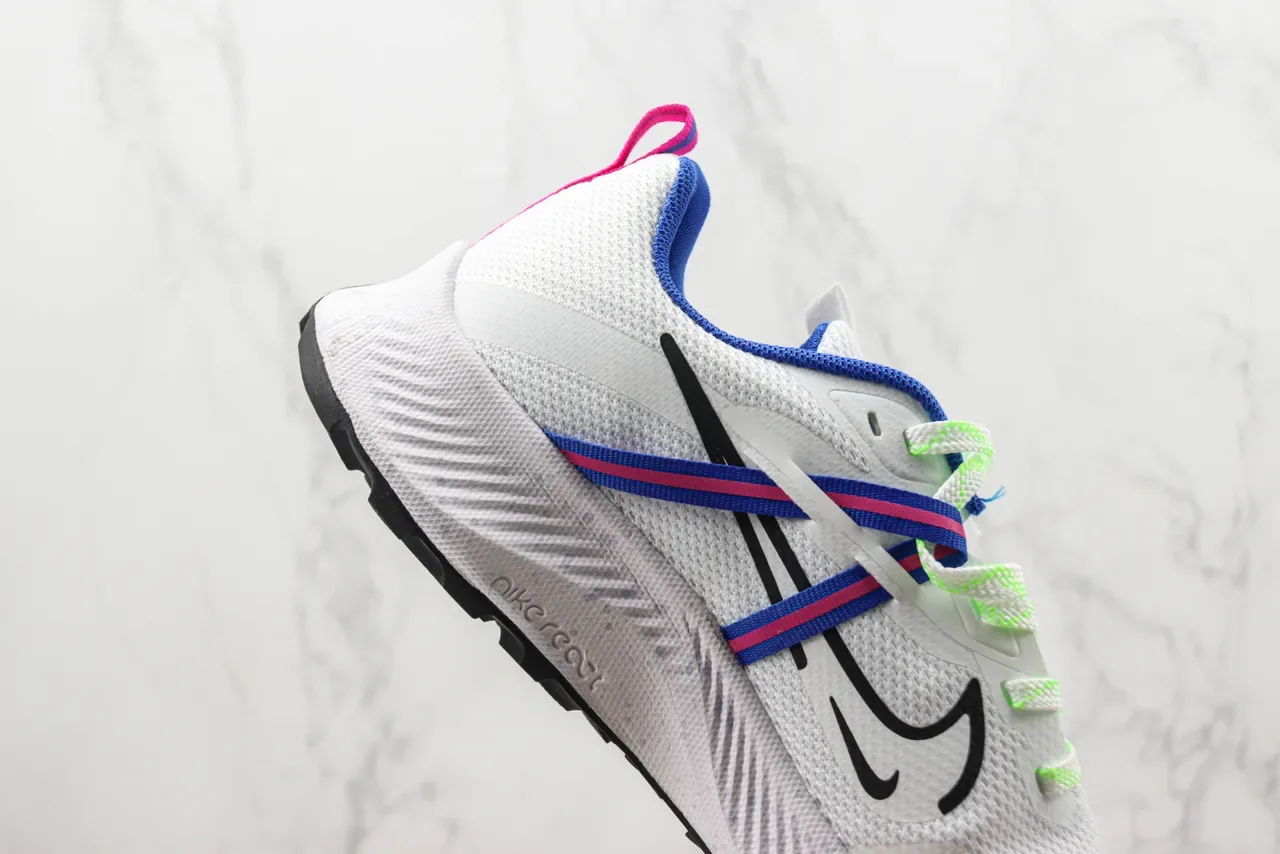 Nike White Blue Mesh Upper GORE-TEX Waterproofing Running Shoes 5