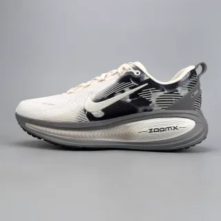 Nike White Gray Engineered Mesh Upper Black Camo-Pattern Overlay Running Shoes