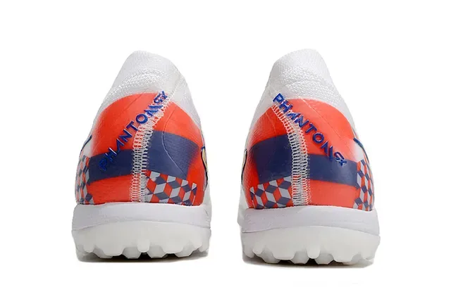 Nike tênis de futebol turf sintético texturizado branco multicolor de baixa 4