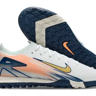 Nike 白色 海军蓝 针织 鞋面 动态 图形 叠加 室内 足球鞋