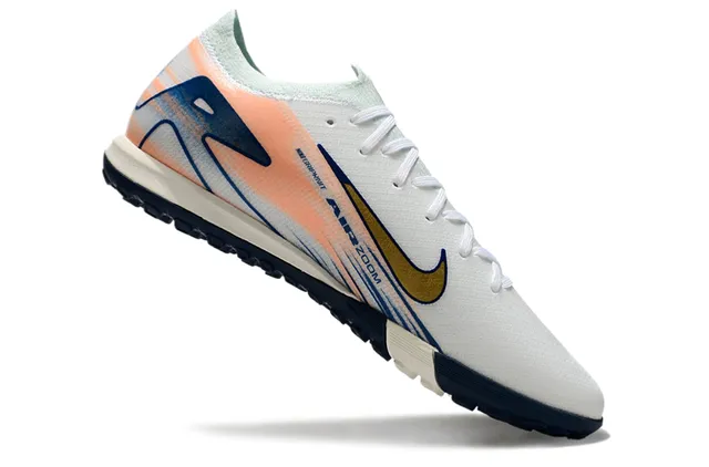 Nike branco marinho malha superior overlay gráfico dinâmico sapatos de futebol indoor 2