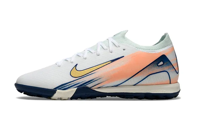 Nike branco marinho malha superior overlay gráfico dinâmico sapatos de futebol indoor 7