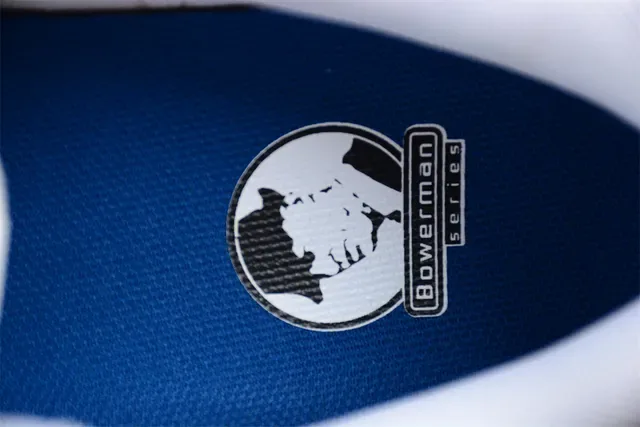 Nike Tênis de Corrida Brancos Navy com Upper de Malha e Sobreposições de Jaula Sintética 5