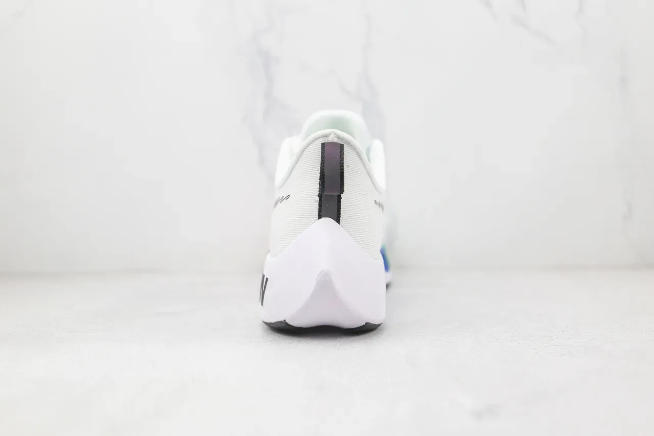 Nike White Pink Engineered Mesh Upper Gradient Midsole Running Shoes 2
