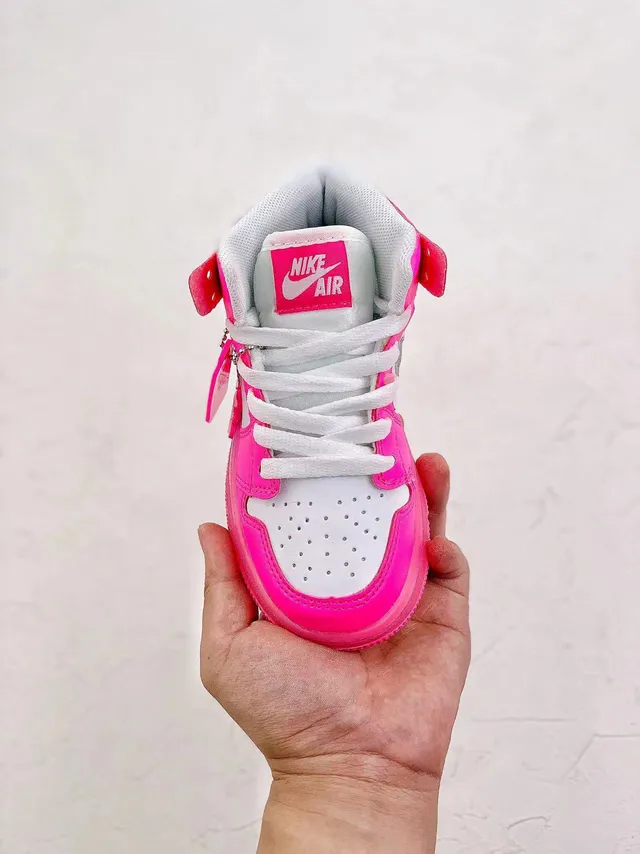 Nike x Barbie Air Jordan 1 High Basketball Shoes 8
