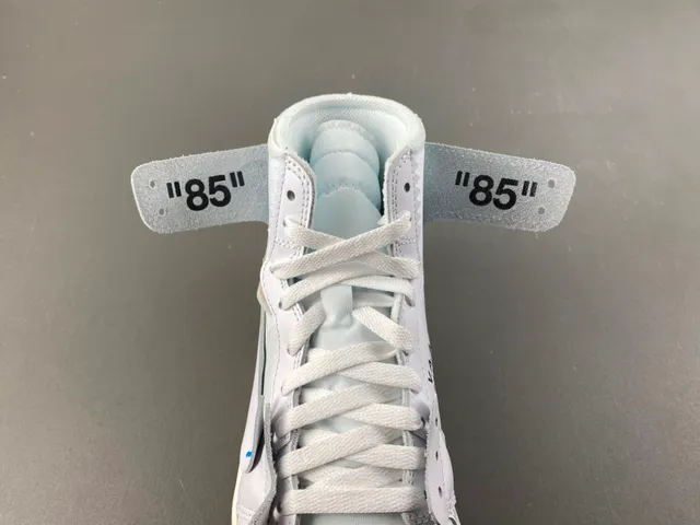 Nike x Off-White Air Jordan 1 Light Gray Deconstructed Basketball Shoes 7