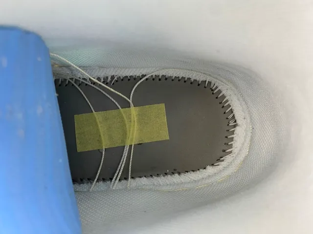 Nike x Off-White Air Jordan 1 Light Gray Deconstructed Basketball Shoes 9