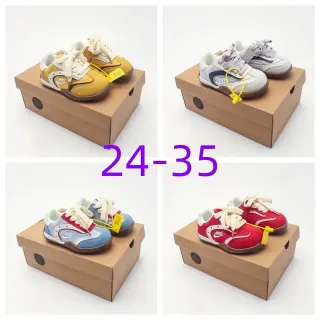 Nike Tênis Lifestyle Low-Top Amarelo Marrom Retro-Inspirado