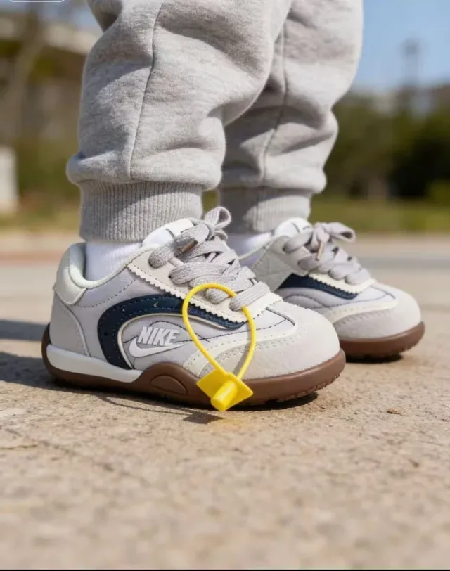 Nike Yellow Brown Retro-Inspired Low-Top Lifestyle Sneakers 5