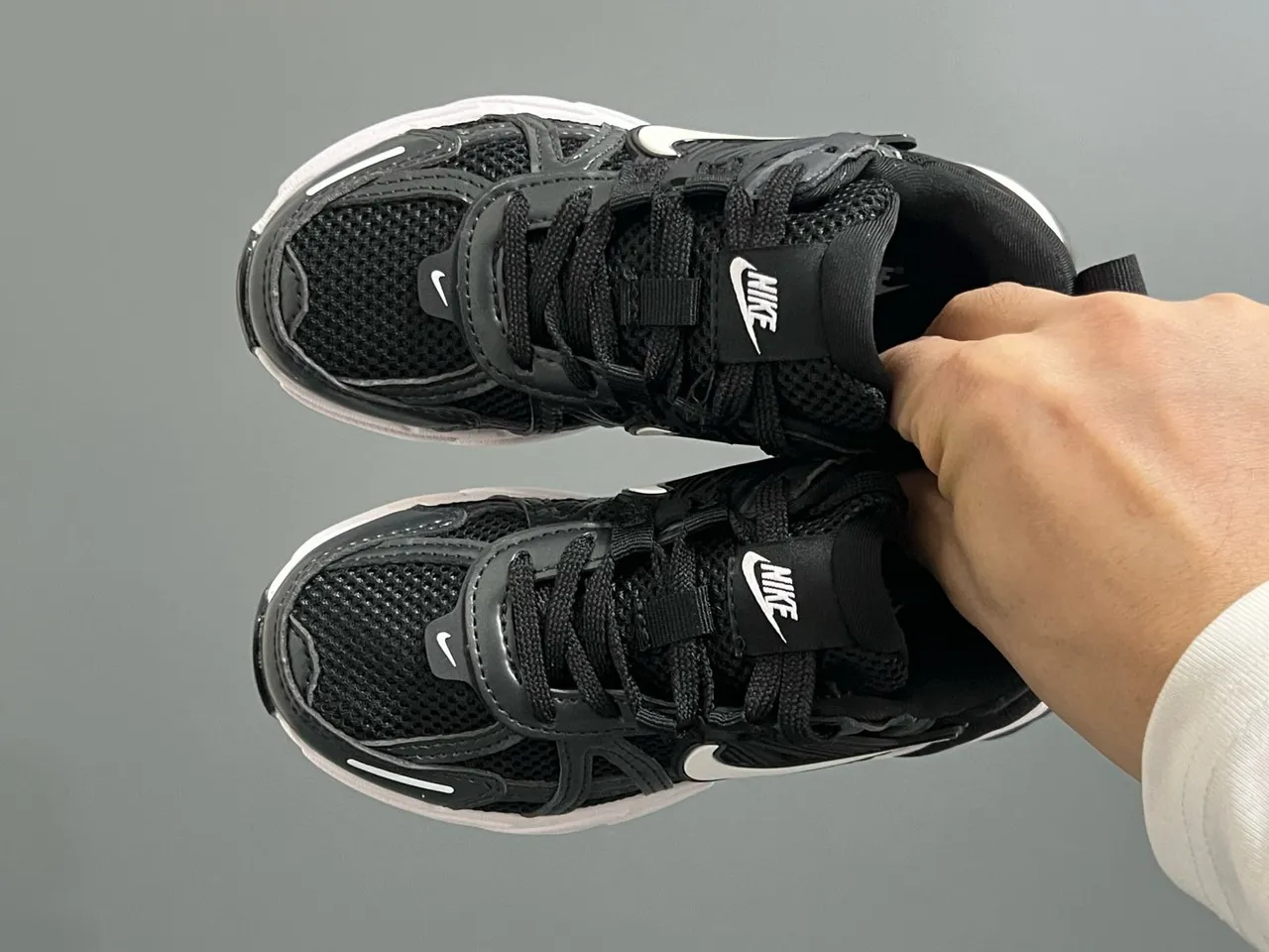 Nike Zoom 2K Silver Mesh Chunky Sneakers 7