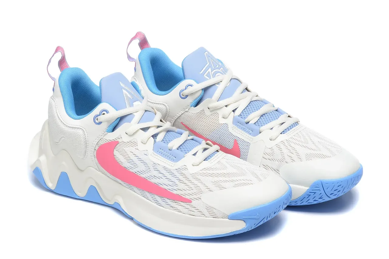 Nike Zoom 2K White Pink Light Blue Lifestyle Sneakers 2