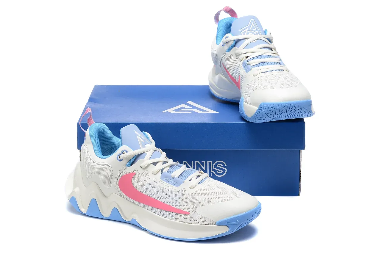 Nike Zoom 2K White Pink Light Blue Lifestyle Sneakers 6