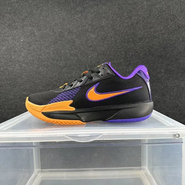 Nike Zoom BB NXT Black Purple Orange Basketball Shoes 2