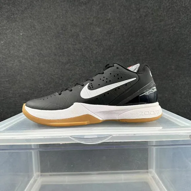 Nike Zoom Hyperfuse Black White Gum Basketball Shoes 2