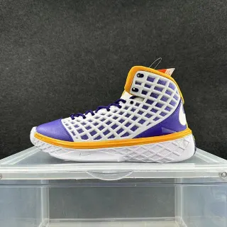 Nike Zoom Kobe IV बैंगनी सफेद पीला बास्केटबॉल जूते