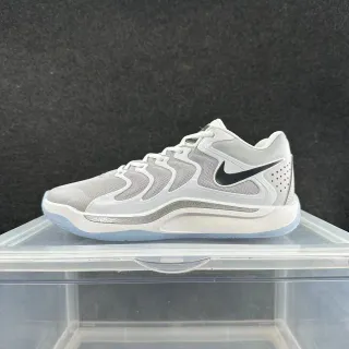 Nike Zoom Rev Gray Black Mesh Upper Synthetic Wave Overlays Basketball Shoes