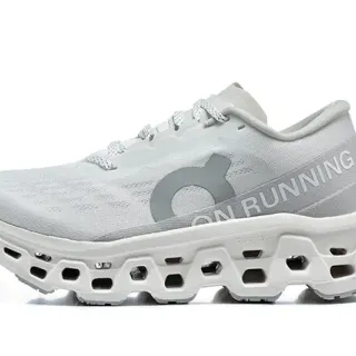 On Cloudmonster Zapatillas Running Gris Claro