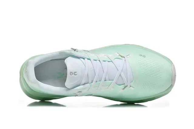 On Cloudmonster Mint Green Running Shoes 4