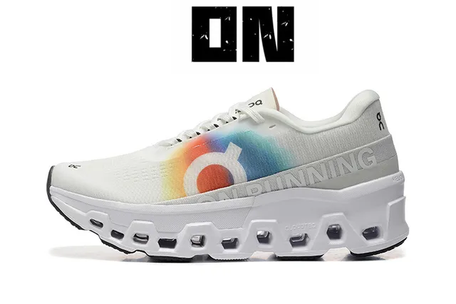 On Cloudmonster Multicolor Gradient Running Shoes 1