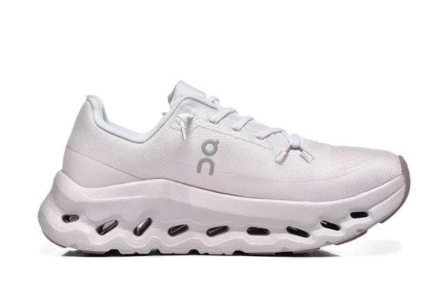 On Cloudmonster White Running Shoes 3