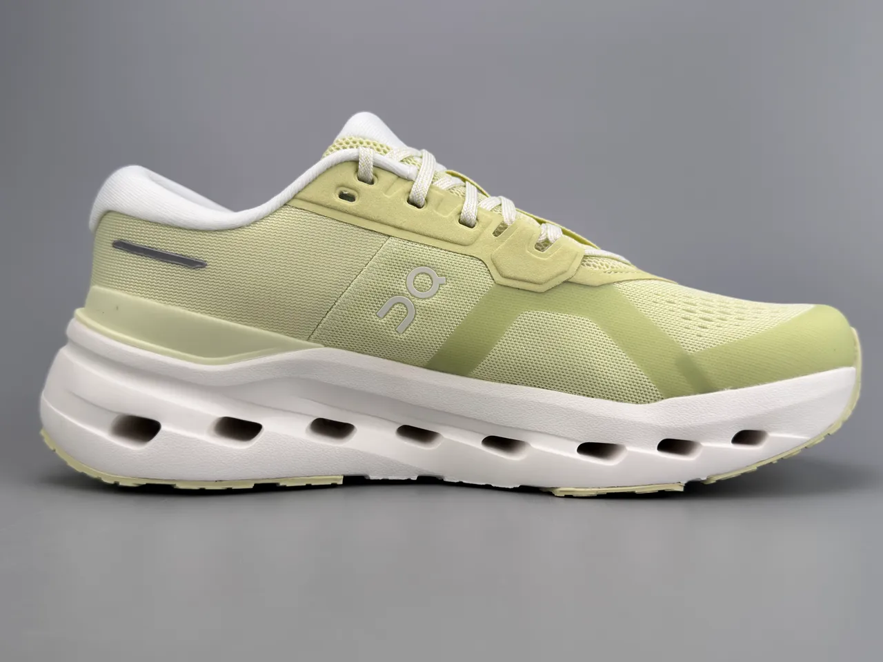 On Verde Blanco Superior de Malla Ingenieril Huecos CloudTec Mediasuela Pods Zapatos de Running 10