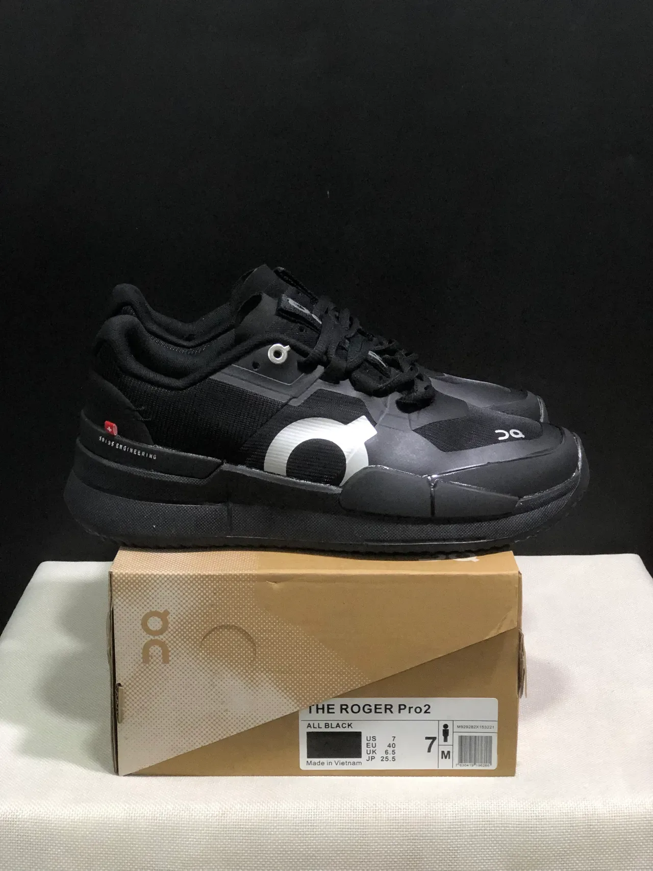 ON THE ROGER Pro2 Zapatillas Lifestyle Todo Negro 2
